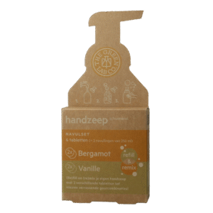 The Green Lab Co Handzeep navulset bergamot & vanille