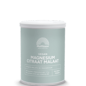 Mattisson Magnesium citraat malaat met actieve vorm vit. b6