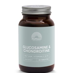Mattisson Glucosamine chondroitine met MSM, vitamine C & D3
