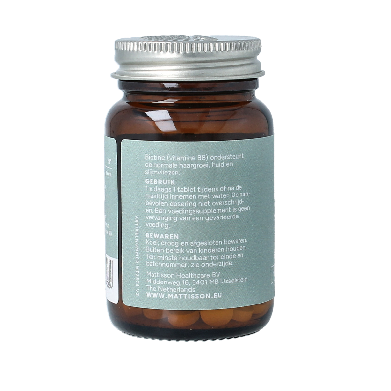 Mattisson Biotine 1000mcg - Afbeelding 2