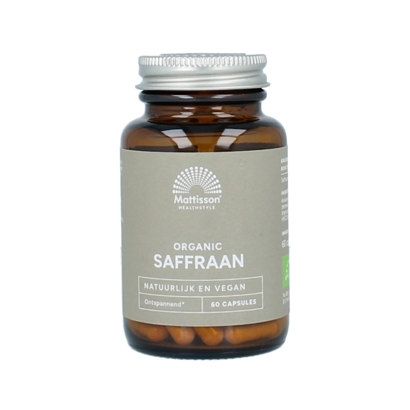 Mattisson Organic saffraan 30mg bio