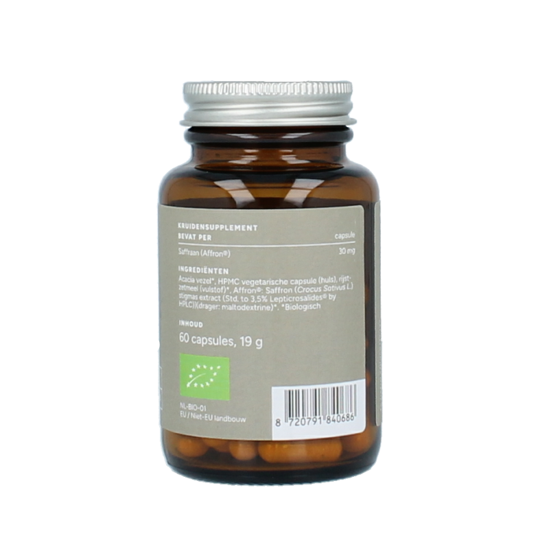 Mattisson Organic saffraan 30mg bio - Afbeelding 3