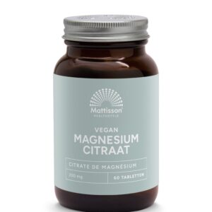 Mattisson Magnesium citraat 200mg
