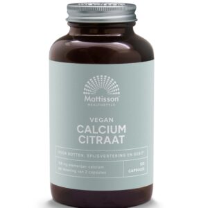 Mattisson Calcium citraat 168mg