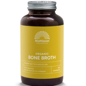 Mattisson Organic beef bone broth bio