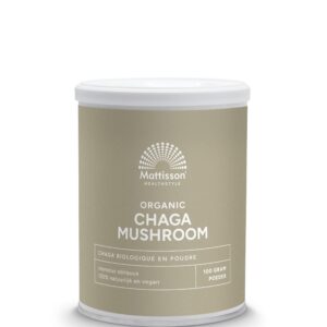 Mattisson Chaga mushroom poeder bio