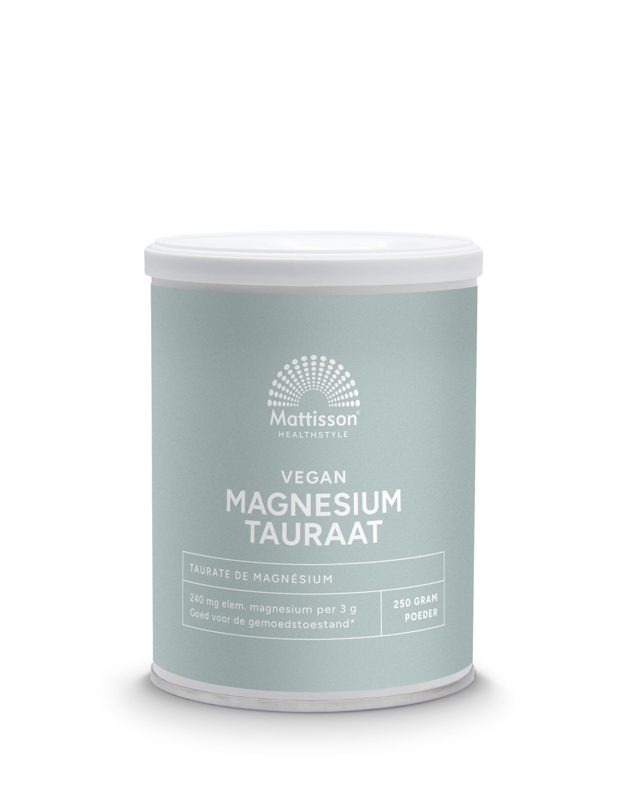 Mattisson Magnesium tauraat poeder vegan