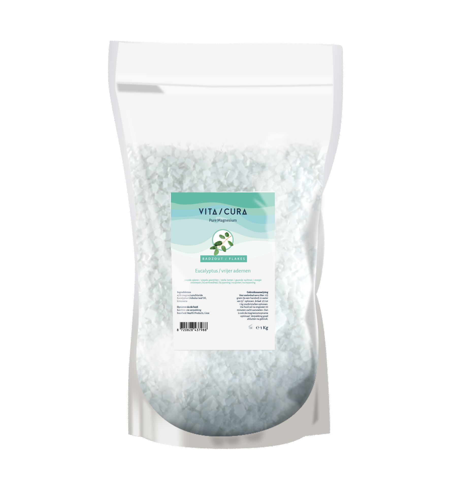 Vitacura Magnesium zout flakes eucalyptus