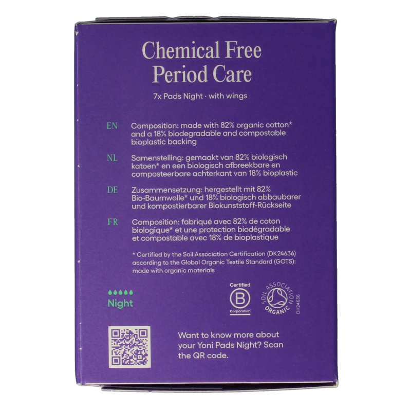 Yoni Maandverband night - Afbeelding 2