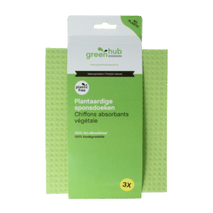 Greenhub  Sponsdoeken plantaardig