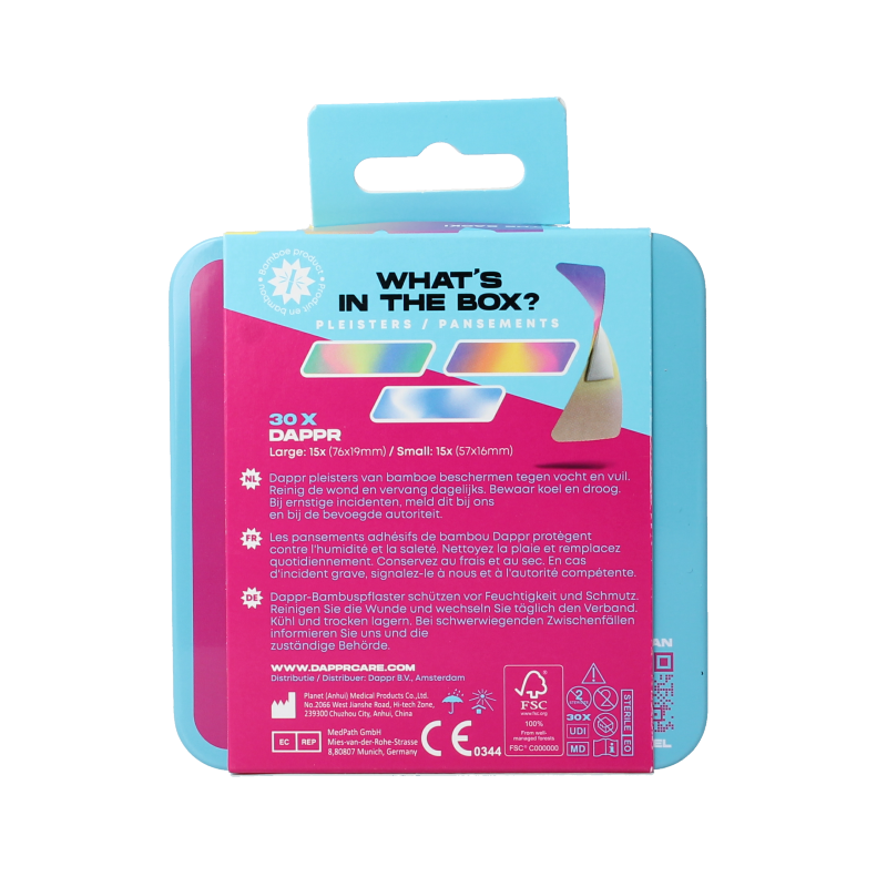 Dappr Tie dye pleisters - Afbeelding 2