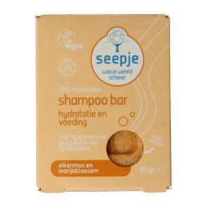 Seepje Shampoo bar eikenmos en oranjebloesem