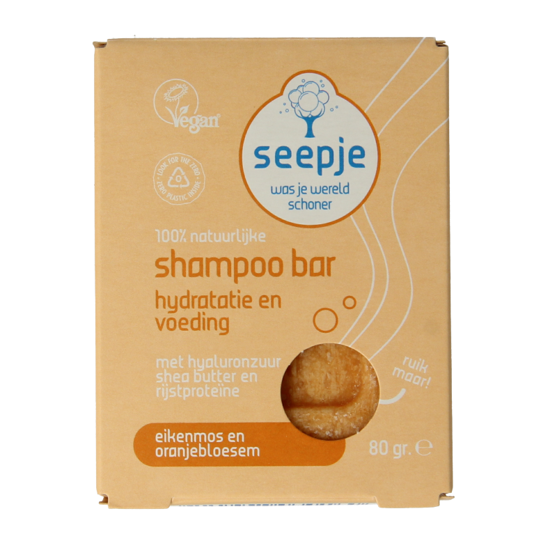 Seepje Shampoo bar eikenmos en oranjebloesem