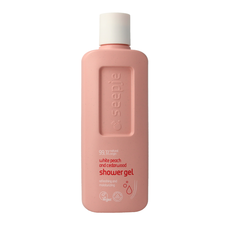 Seepje Showergel white peach and cedarwood