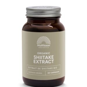 Mattisson Shiitake extract 400mg bio