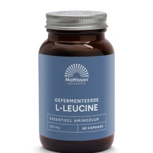 Mattisson Gefermenteerde L-Leucine 500mg