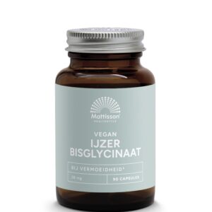 Mattisson Vegan ijzer bisglycinaat 28mg