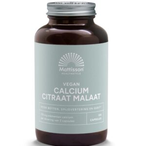 Mattisson Calcium citraat malaat vegan