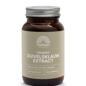 Mattisson Organic duivelsklauw extract 300mg bio
