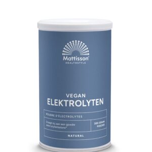 Mattisson Elektrolyten poeder naturel vegan