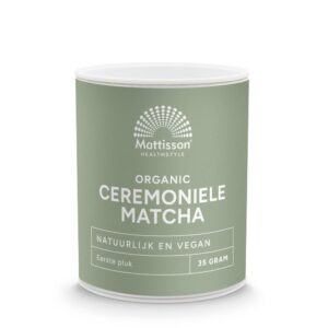Mattisson Biologische ceremoniele matcha poeder