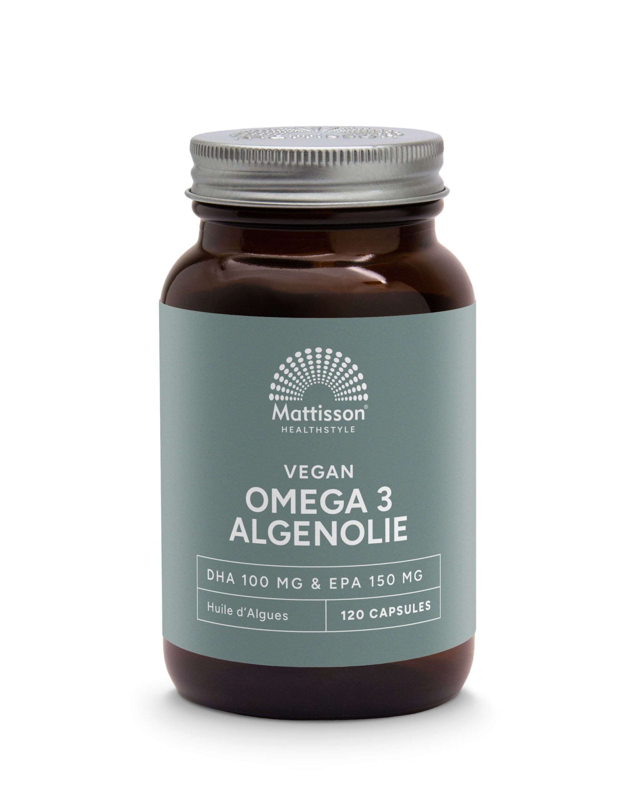 Mattisson Vegan omega 3 algenolie EPA 150mg&DHA 100mg