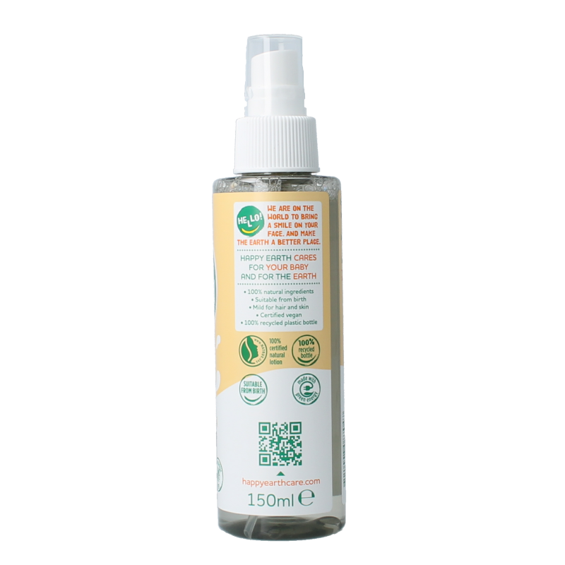 Happy Earth Hairlotion voor baby & kids - Afbeelding 3