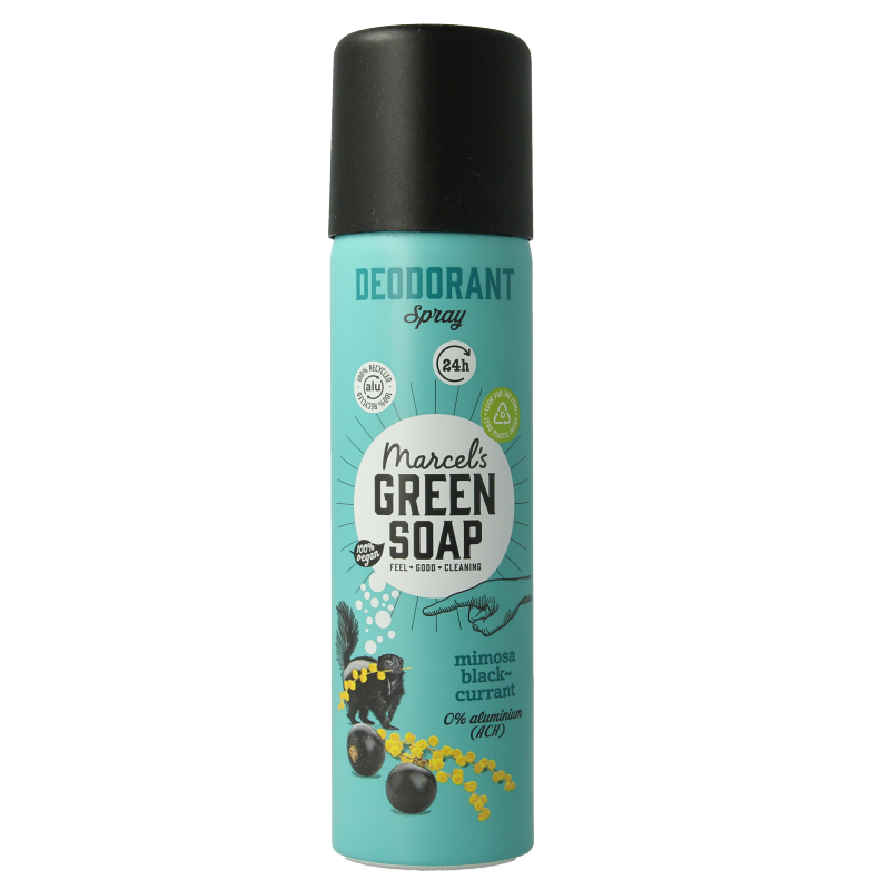Marcel's Green Soap Deospray mimosa black currant