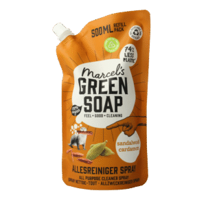 Marcel's Green Soap Allesreiniger spray sandelhout & kardemom navullin