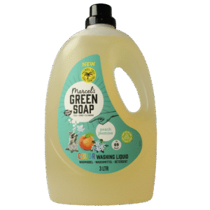 Marcel's Green Soap Wasmiddel kleur perzik & jasmijn