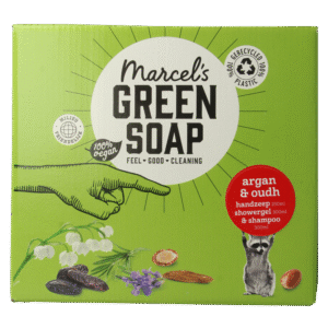 Marcel's Green Soap Giftbox argan & oudh