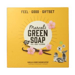 Marcel's Green Soap Giftset vanille & kersenbloesem