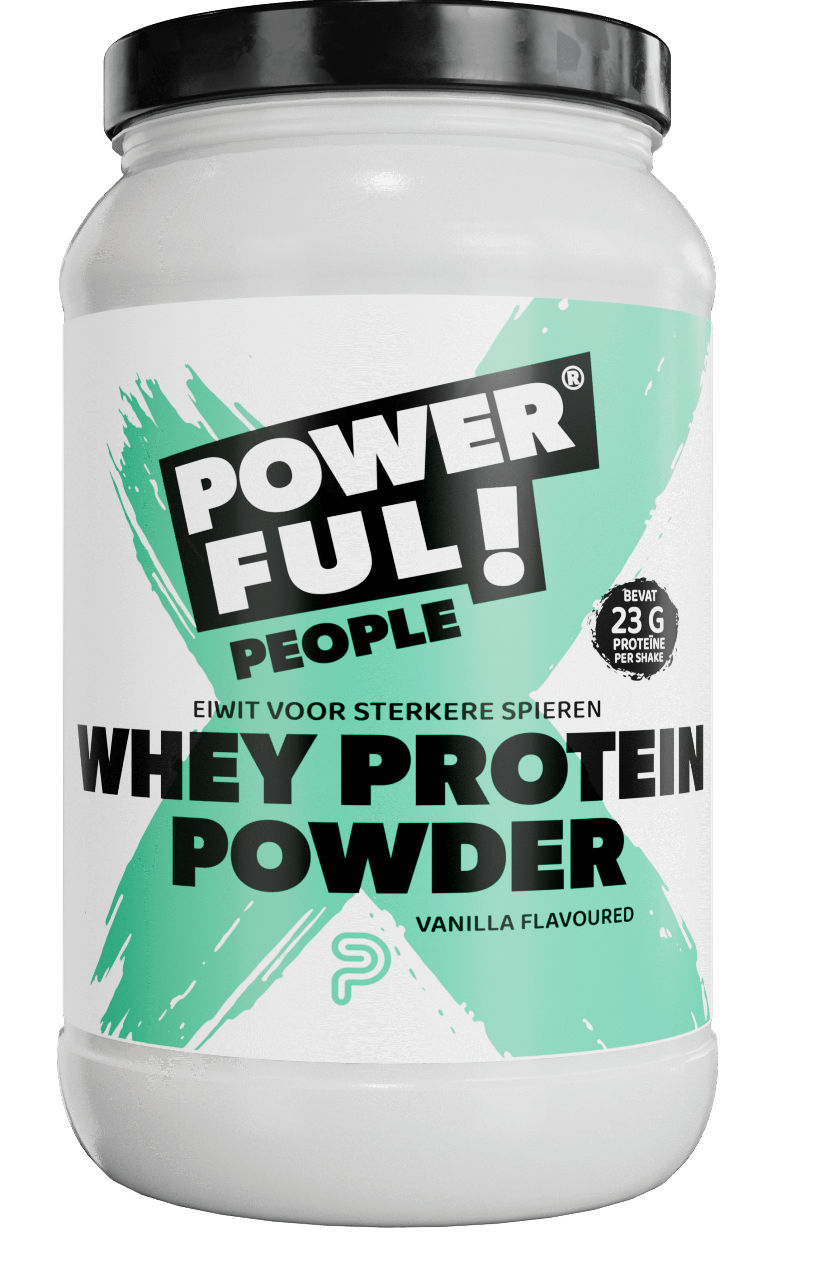 Powerful People Whey protein powder vanilla