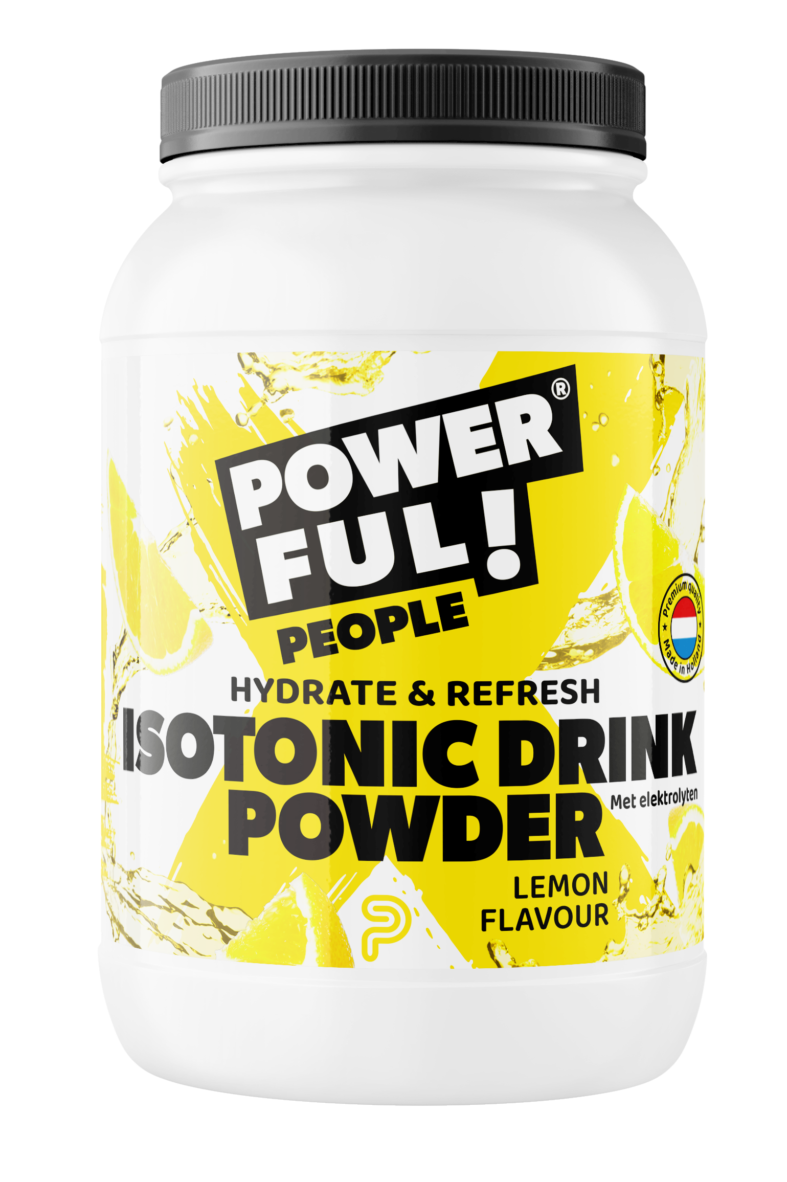 Powerful People Isotonic drink powder lemon flavour