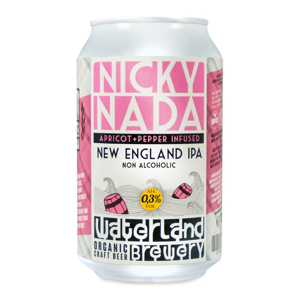 Waterland Brewery NEIPA Nicky nada 0,3% bio