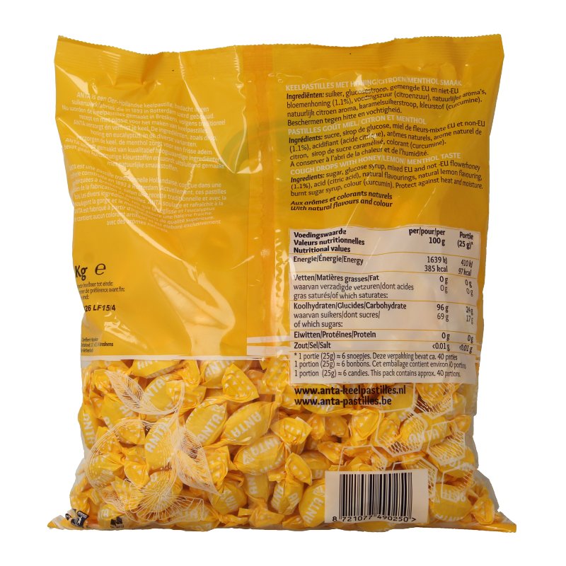 Anta Honing lemon menthol - Afbeelding 2