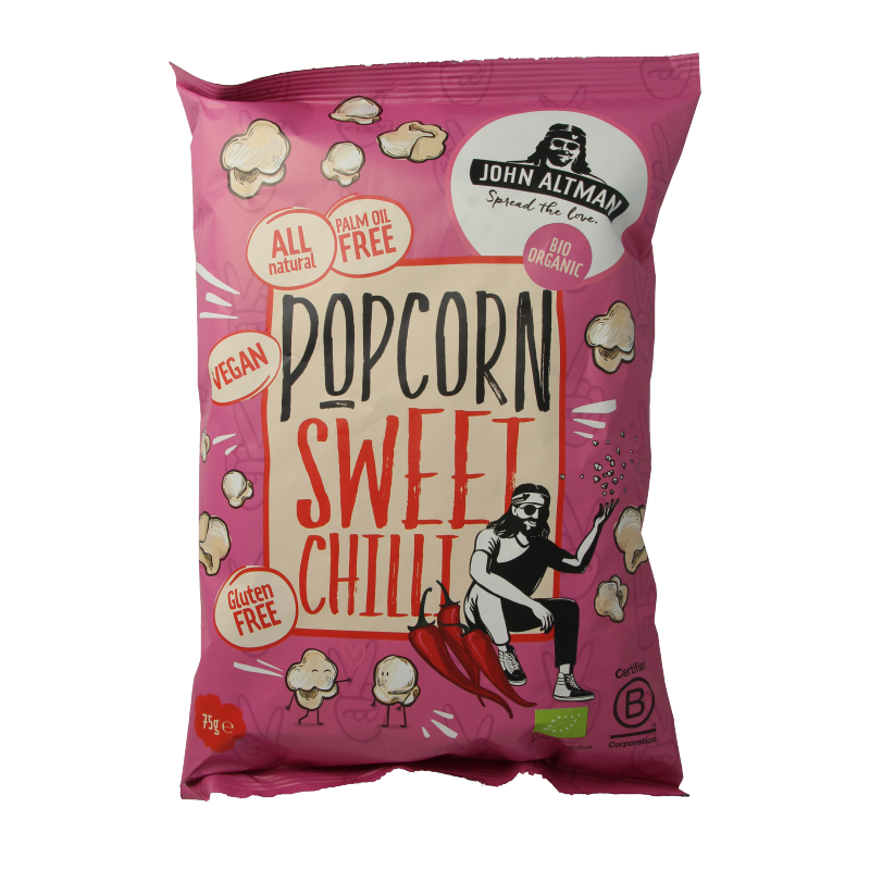 John Altman Popcorn sweet chilli bio
