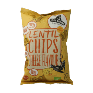 John Altman Linzen chips vegan cheese bio