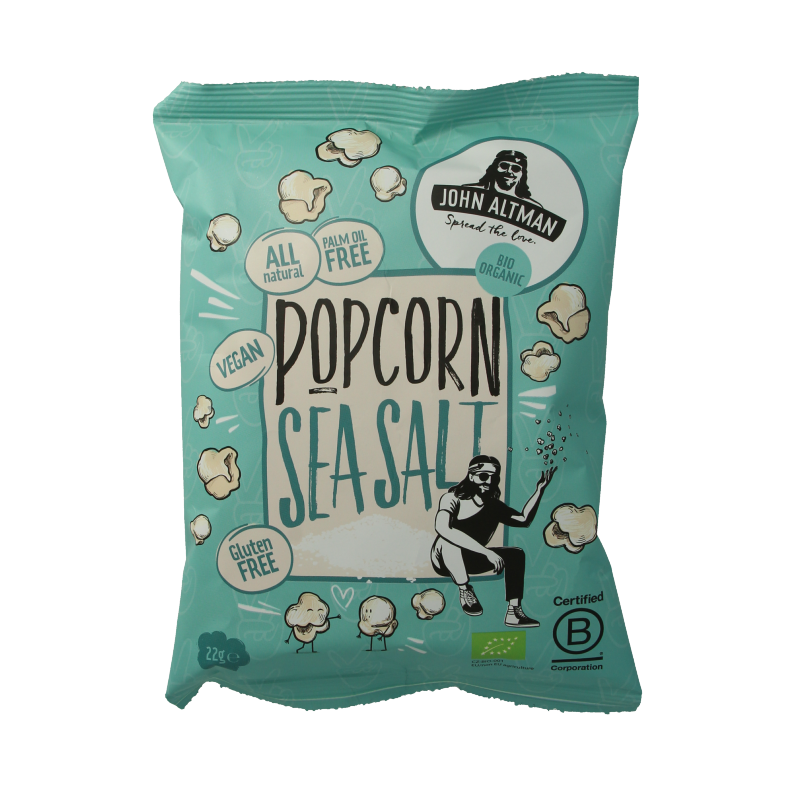 John Altman Popcorn sea salt bio