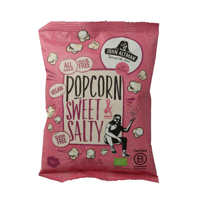 John Altman Popcorn sweet & salty bio