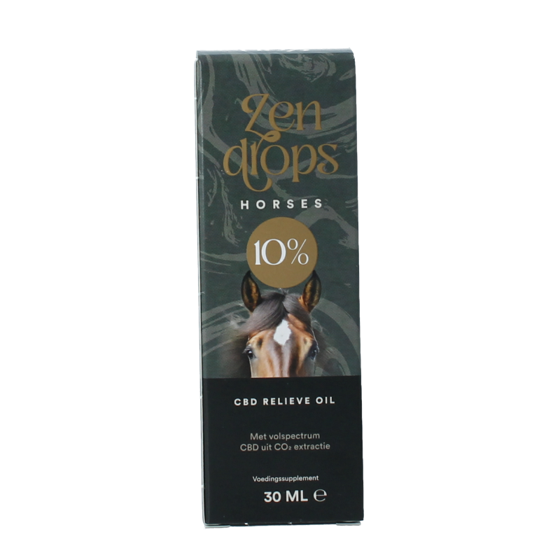 Zendrops CBD relieve oil horses 10%