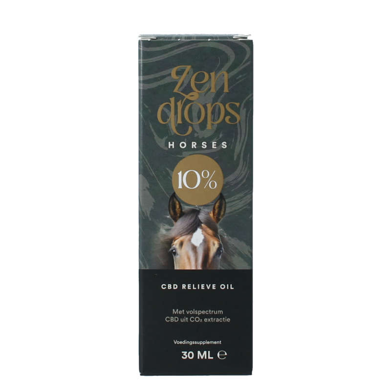 Zendrops CBD relieve oil horses 10% - Afbeelding 4