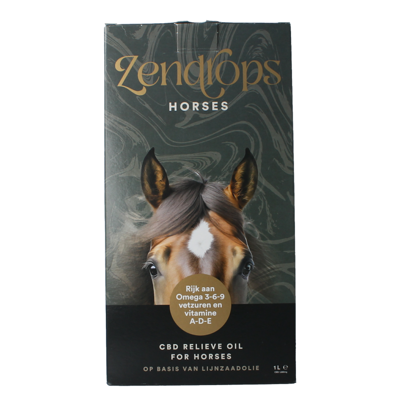 Zendrops CBD relieve oil horses