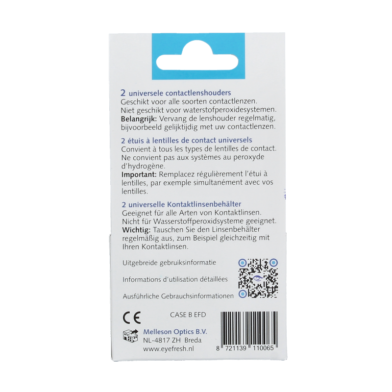 Eyefresh Lenshouder busje duo - Afbeelding 2