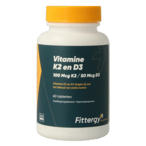 Fittergy K2 (100mcg) en D3 (50mcg)