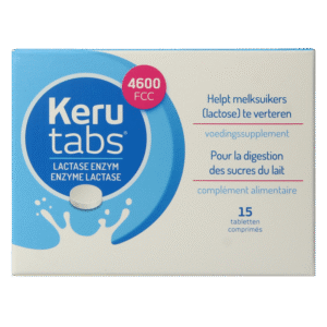 Kerutabs Lactase enzym 4600 FCC