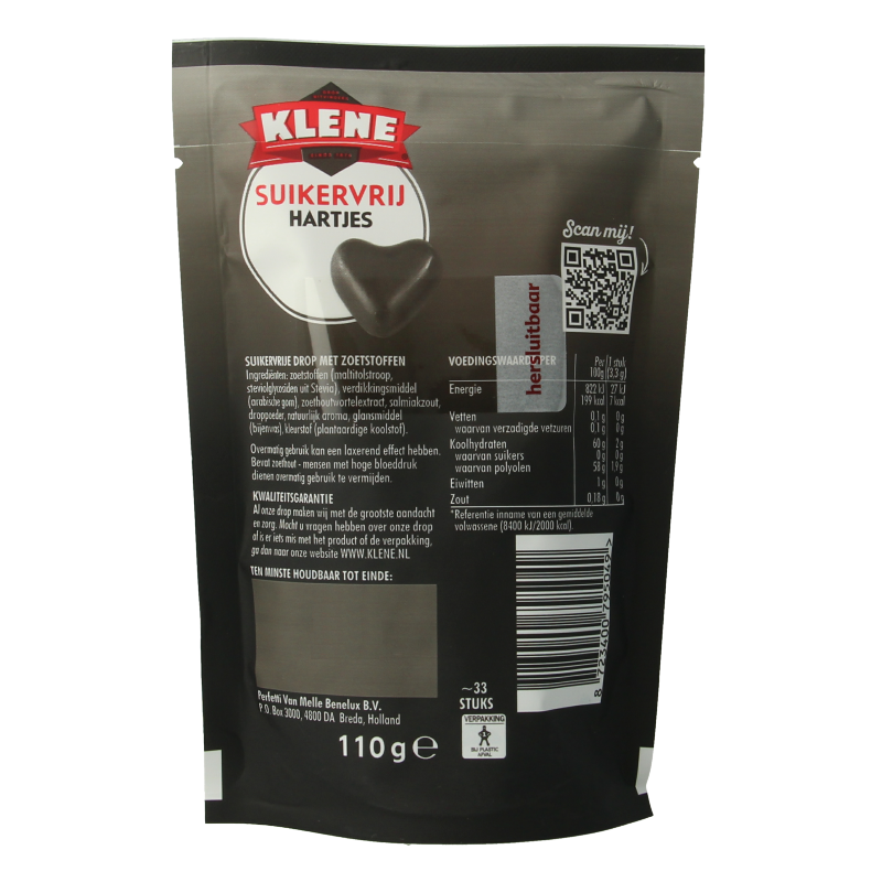 Klene Zoethouten hartjes suikervrij - Afbeelding 2