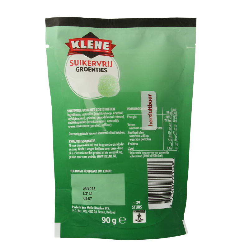 Klene Groentjes suikervrij - Afbeelding 2