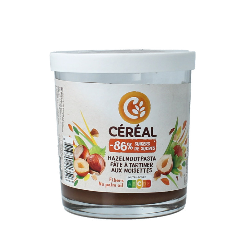 Cereal Hazelnootpasta suikervrij