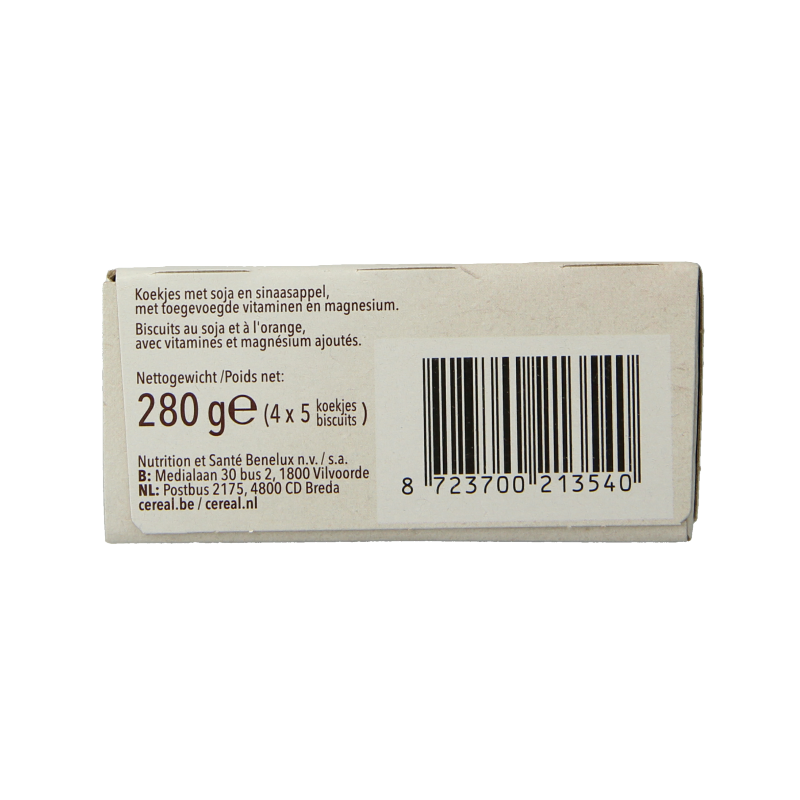Cereal Koekjes soja/sinaasappel - Afbeelding 2